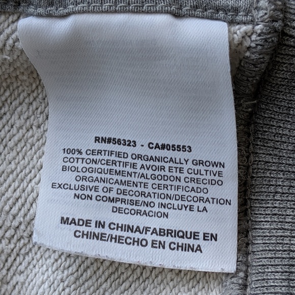 🔥Nike Hoodie Light Grey Women's XS Organic Cotton - Picture 7 of 8